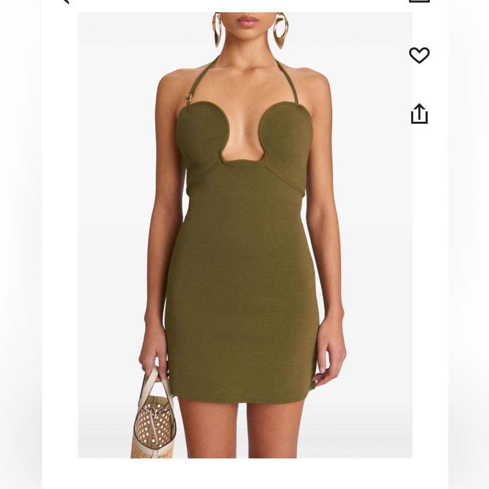Cult Gaia Mini Sage Dress